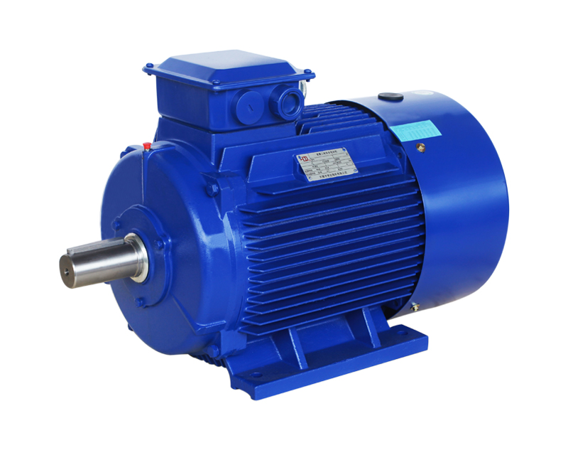 Asynchronous start three-phase permanent magnet synchronous motor